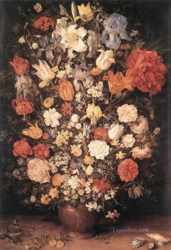  Brueghel Canvas - Bouquet 1606 Jan Brueghel the Elder floral